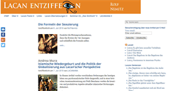 Desktop Screenshot of lacan-entziffern.de